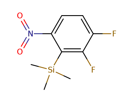 (2,3-difluoro-6-nitrophenyl)trimethylsilane