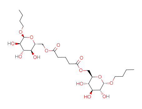 1,5-bis-[6-O-(n-butyl-α-glucopyranoside)] glutarate
