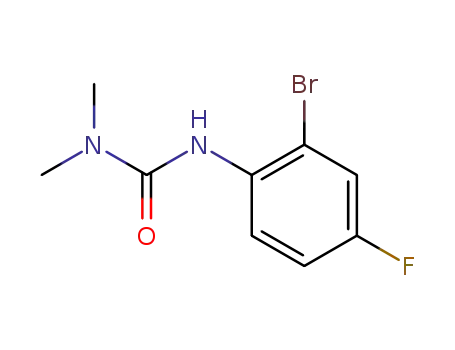 N'-(2-bromo-4-fluorophenyl)-N,N-dimethylurea