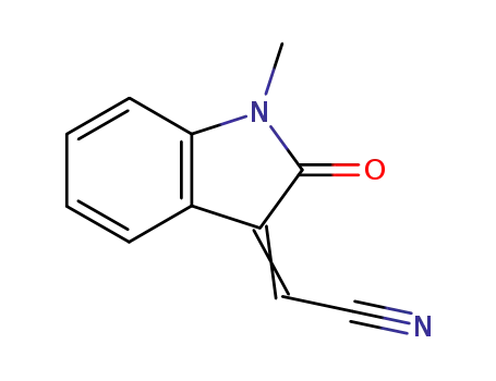 (1-methyl-2-oxo-indolin-3-yliden)-acetonitrile