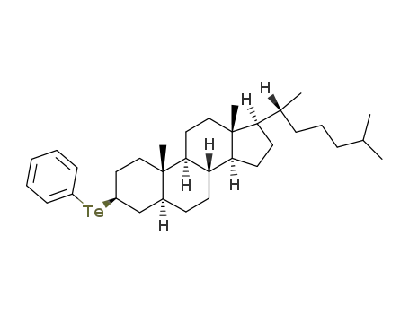 3β-Cholestanyl phenyl telluride