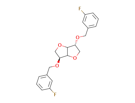 (3R,6S)-3,6-Bis-(3-fluoro-benzyloxy)-hexahydro-furo[3,2-b]furan