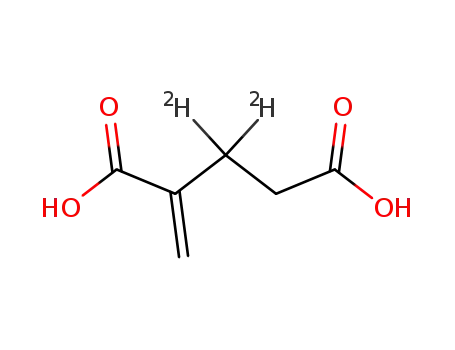 (3S)-2-methylidene[3,3-2H2]glutaric acid