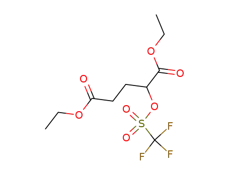 2-trifluoromethanesulfonyloxy-pentanedioic acid diethyl ester
