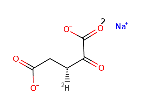 (R)-2-oxo[3-2H]glutaric acid disodium salt