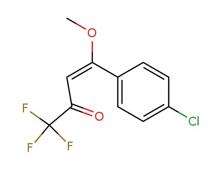 (E)-4-(4-Chloro-phenyl)-1,1,1-trifluoro-4-methoxy-but-3-en-2-one