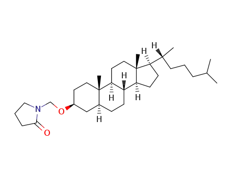 1-(cholestan-3β-yloxymethyl)pyrrolidin-2-one