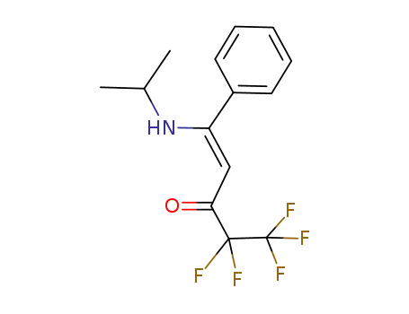 5-isopropylamino-1,1,1,2,2-pentafluoro-5-phenylpent-4-en-3-one