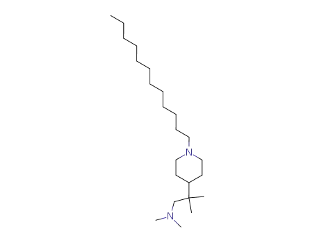 N,N,β,β-tetramethyl-1-dodecyl-4-piperidineethanamine