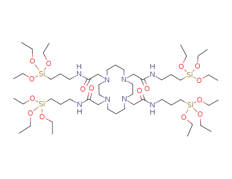 1,4,8,11-tetrakis[(3-triethoxysilylpropylcarbamoyl)methyl]-1,4,8,11-tetrazacyclotetradecane