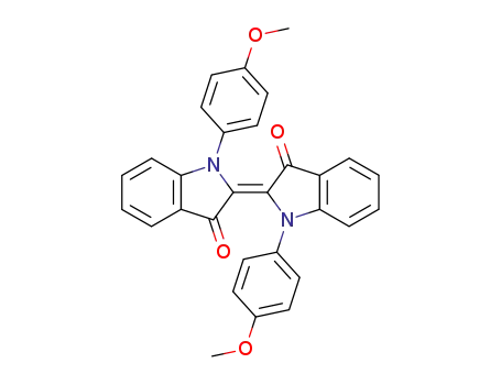 N,N'-bis-4-methoxyphenylindigo