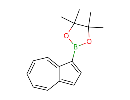 Molecular Structure of 620634-44-8 (1,3,2-Dioxaborolane, 2-(1-azulenyl)-4,4,5,5-tetramethyl-)