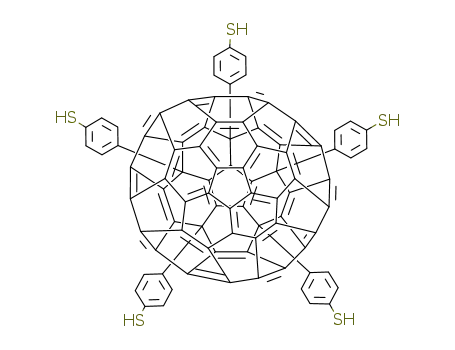 6,9,12,15,18-penta(4-thiophenyl)-1,6,9,12,15,18-hexahydro(C60-Ih)[5,6]fullerene