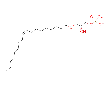 Phosphoric acid (R)-2-hydroxy-3-[((Z)-octadec-9-enyl)oxy]-propyl ester dimethyl ester