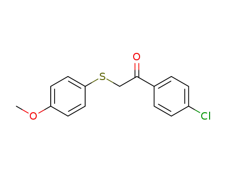 1-(4-chlorophenyl)-2-[(4-methoxyphenyl)sulfanyl]-1-ethanone