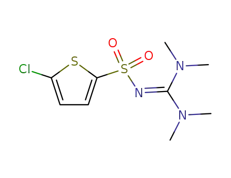 5-chloro-thiophene-2-sulfonic acid bis-dimethylamino-methyleneamide