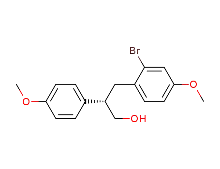 (S)-3-(2-Bromo-4-methoxyphenyl)-2-(4-methoxyphenyl)propan-1-OL