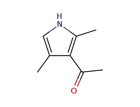 Molecular Structure of 2386-25-6 (3-Acetyl-2,4-dimethylpyrrole)