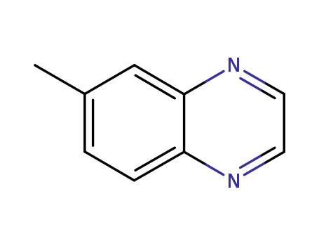 Molecular Structure of 6344-72-5 (6-Methylquinoxaline)