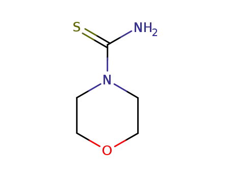 Molecular Structure of 14294-10-1 (MORPHOLINE-4-CARBOTHIOAMIDE)