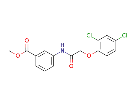 3-[2-(2,4-dichlorophenoxy)acetylamino]benzoic acid methyl ester