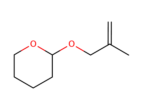 Molecular Structure of 53250-10-5 (2H-Pyran, tetrahydro-2-[(2-methyl-2-propenyl)oxy]-)