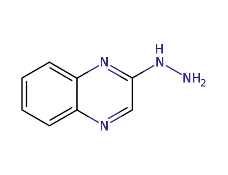 Molecular Structure of 61645-34-9 (2-HYDRAZINOQUINOXALINE)