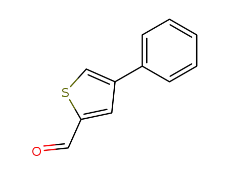 Molecular Structure of 26170-87-6 (4-PHENYL-2-THIOPHENECARBOXALDEHYDE  96)