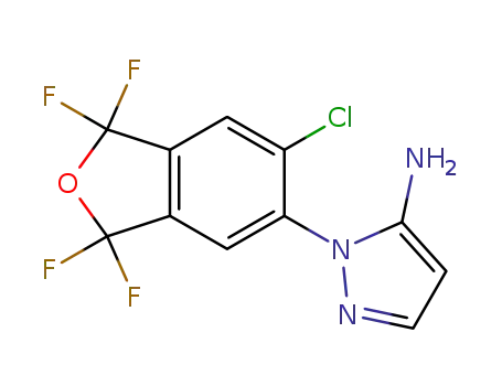 5-amino-1-(6-chloro-1,1,3,3-tetrafluoro-1,3-dihydroisobenzofuran-5-yl)pyrazole