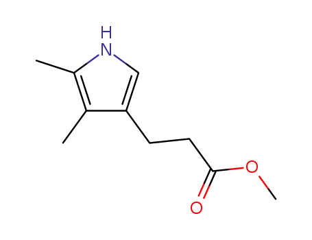 3-(4,5-dimethyl-pyrrol-3-yl)-propionic acid methyl ester
