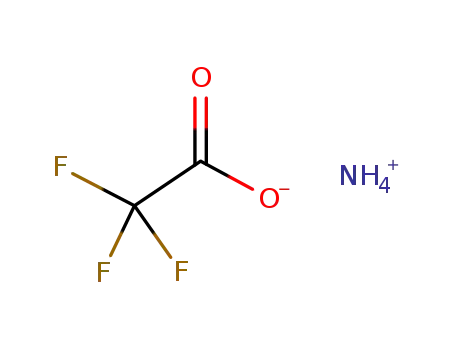 Molecular Structure of 3336-58-1 (AMMONIUM TRIFLUOROACETATE)