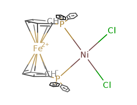 [1,1'-Bis(diphenylphosphino)ferrocene]dichloronickel(II)(67292-34-6)