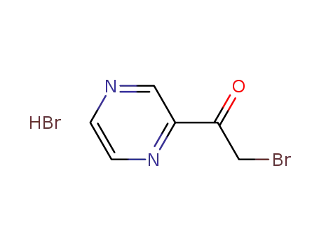 2-브로모-1-피라진-2-일-에타논 하이드로브로마이드