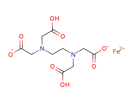 Ferrate(2-),[[N,N'-1,2-ethanediylbis[N-[(carboxy-kO)methyl]glycinato-kN,kO]](4-)]-, hydrogen (1:2), (OC-6-21)-