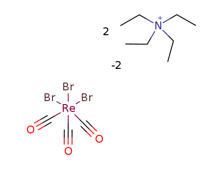 (NEt4)2[rhenium(I)(bromide)3(carbonyl)3]