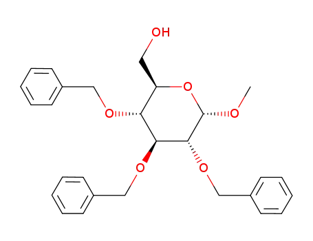 methyl 4-O-(S)-benzyl-α-d1-2,3-di-O-benzyl-α-D-glucopyranoside