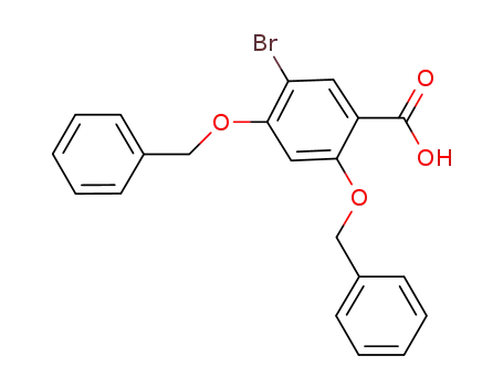 2,4-bis(benzyloxy)-5-bromobenzoic acid