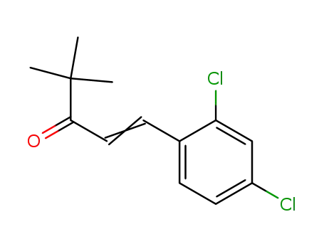 1-(2,4-dichlorophenyl)-4,4-dimethylpent-1-en-3-one