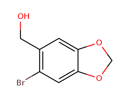 (6-bromobenzo[1,3]-dioxol-5-yl)methanol