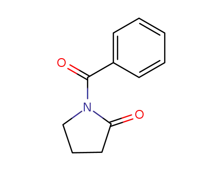 Molecular Structure of 2399-66-8 (1-benzoylpyrrolidin-2-one)