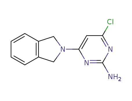 4-chloro-6-(1,3-dihydro-2H-isoindol-2-yl)pyrimidin-2-amine