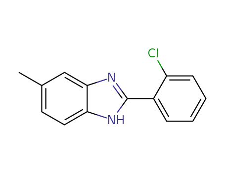 1H-Benzimidazole,2-(2-chlorophenyl)-6-methyl- cas  14225-76-4