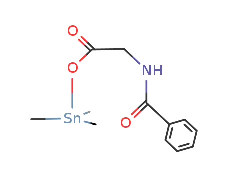 trimethyltin N-benzoylglycinate