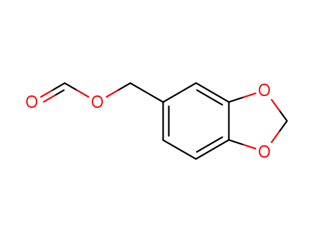 Molecular Structure of 85262-96-0 (1,3-benzodioxol-5-ylmethyl formate)