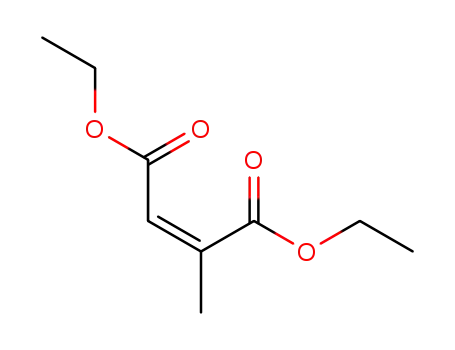 Molecular Structure of 691-83-8 (2-Methylmaleic acid diethyl ester)
