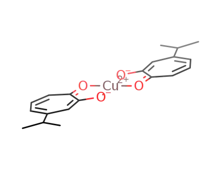 [Cu(II)(4-isopropyltropolone)2] C20H22CuO4, monoclinic, P21/N
