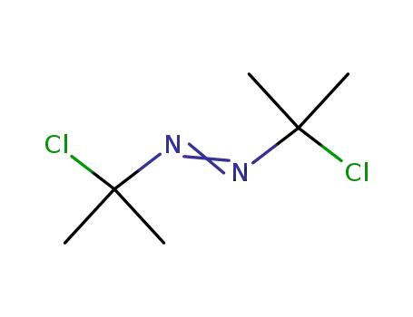 bis-(1-chloro-1-methyl-ethyl)-diazene