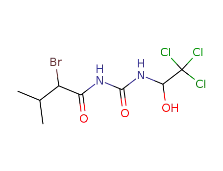 N-(α-bromo-isovaleryl)-N'-(2,2,2-trichloro-1-hydroxy-ethyl)-urea