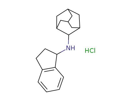 N-(2,3-dihydro-1H-inden)-1-aminoadamantane hydrochloride