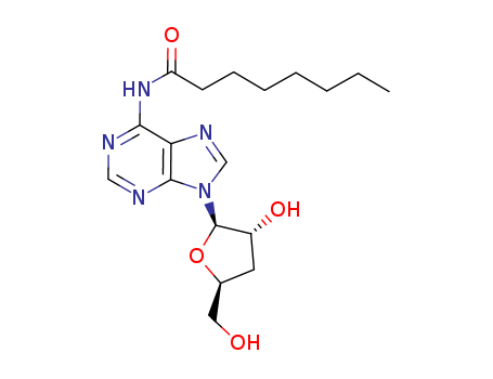 3'-Deoxy-N6-octanoyladenosine